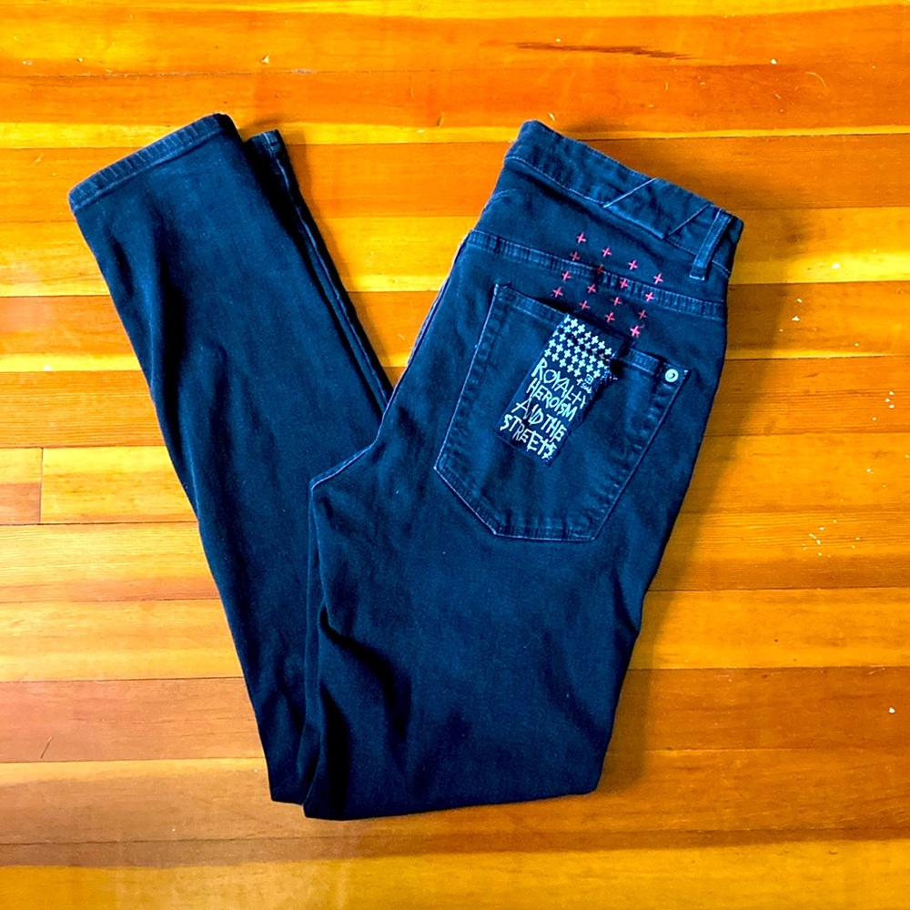 KSUBI Black Jeans-repaired